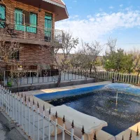 باغ ویلا فول امکانات،حاشیه جاده زیبای  دشت