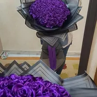 گل رز روبانی .باکس.سالگرد .تولد.خاستگاری|گل مصنوعی|تبریز, |دیوار