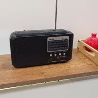 رادیو ۴ موج و usb و sd card مارشال ،برق و باطری