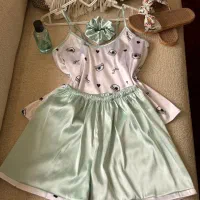 ست ساتن ابریشم ۳ تکه|لباس|دهدشت, |دیوار