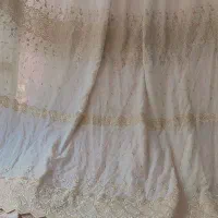 پرده حریرگلدوزی شیک. عرض۶ مترونیم. ارتفاع ۲/۵متر|پرده، رانر، رومیزی|تهران, بیسیم|دیوار