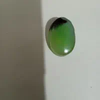 نگین..عقیق سبز اصل معاوضه