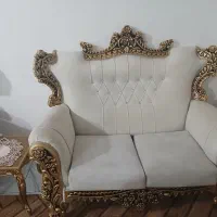 مبل چوبی در حد نو|مبلمان خانگی و میز عسلی|اردبیل, |دیوار