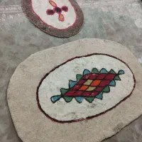 گلیم نمدی یک دریک ونیم سنتی