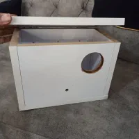 لانه طوطی برزیلی ، دانخوری چوبی طوطی|پرنده|اسلام‌‌آباد غرب, |دیوار