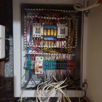 برق کار ساختمان صنعتی رفع اتصالی عیب یابی سیم کشی