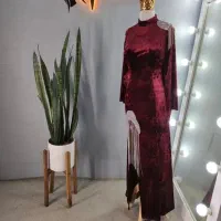 کرایه مجلسی مخمل مدل طاووس|لباس|بیرجند, |دیوار