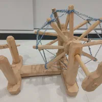 دست ساز نخ ریس کار قدیمی