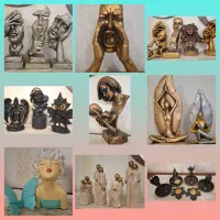 مجسمه پلی استر دکوری