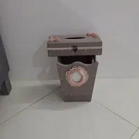 ست سطل آشغال و جای دستمال|صنایع دستی و سایر لوازم تزئینی|مشهد, هنرور|دیوار