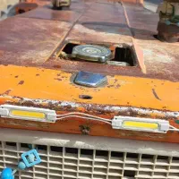 تراکتور رومانی عتیقه|خودرو سنگین|صحنه, |دیوار