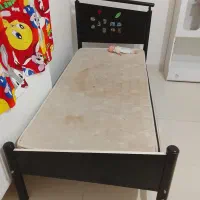 تخت خواب یکنفره همراه تشک