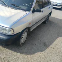 پراید دوگانه شرکتی ۸۶ رنگ نقره ای