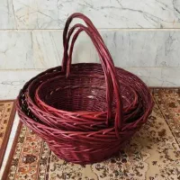 سبد حصیری|صنایع دستی و سایر لوازم تزئینی|پاکدشت, پاکدشت (مامازند)|دیوار