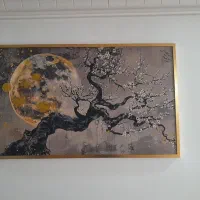 تابلو دیواری درخت ارزوها۸۰در ۱۲۰|تابلو، نقاشی، عکس|رشت, دخانیات|دیوار