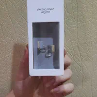 گوشواره حلقه ای نقره