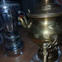 دو عدد سماور قدیمی ساخت روسیه عتیقه یکجا ۶ میلیون|کلکسیون اشیاء عتیقه|اندیشه, شهرک کوثر|دیوار