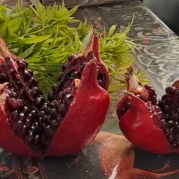 فروش تکی و عمده انار دکوری شب یلدا چهار قاچ|صنایع دستی و سایر لوازم تزئینی|تهران, خانی آباد نو شمالی|دیوار