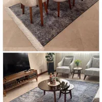 فرش ماشینی در حدنو طرح ابریشم