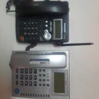 دوعددگوشی رومیزی پاناسونیک|تلفن رومیزی|زارچ, |دیوار