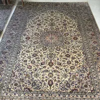 جفت فرش دستباف ۹ متری، طرح زیبا و کلاسیک