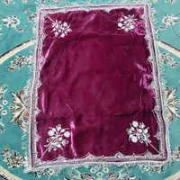 رومیزی مخمل قدیمی