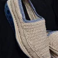 کفش گیوه دست بافت