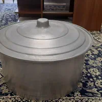 قابلمه و آبکش روحی  بزرگ