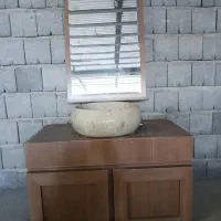 آینه روشویی کابینتی