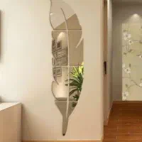 تابلو برگ دکوراتیو آینه نشکن دفرمه چسبی چسبدار