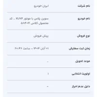 فروش حواله سورن پلاس