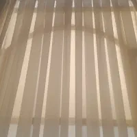 ۱۲ متر پرده حریر دوخت پیلی دار