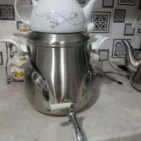 کتری قوری وقوری مسی