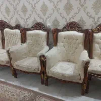مبل سلطنتی ۹ نفره|مبلمان خانگی و میز عسلی|مشهد, عباس‌آباد|دیوار