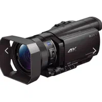 دوربین فیلمبرداری sony ax100 4k تمیز و کم‌کار