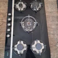 گاز صفحه شیشه ای شات ۵ شعله ایتالیایی برند Millo