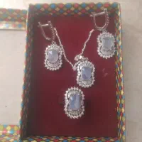 نیم ست نقره|جواهرات|اردبیل, |دیوار