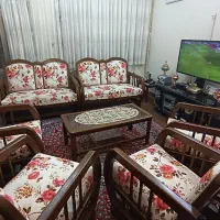 مبلمان با چوب نراد|مبلمان خانگی و میز عسلی|شیرود, |دیوار