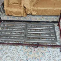 تخت خواب فلزی تک نفره