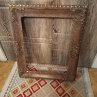 آینه قدی و قاب چوبی