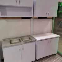 کابینت زیر سینک زیر ظرفشویی زیر گاز آبچکان زمینی
