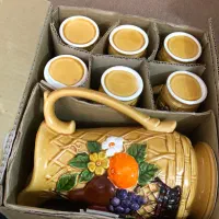 پارچ و لیوان ژاپنی عتیقه|ظروف سرو و پذیرایی|تهران, اقدسیه|دیوار