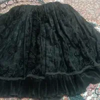 دو دس لباس محلی رنگ مشکی سورمه ای