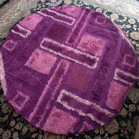 گلیم فرش گرد در حد آک