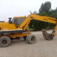 بیل میکانیکی چرخ لاستیکی اچ ای 100|خودرو سنگین|کرخه, |دیوار