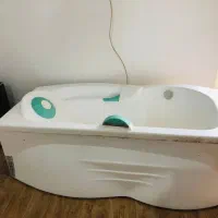 وان حمام خارجی پایه فلزی /جنس ABS/آکرلیک /سالم