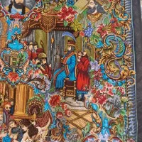 سلاطین چله ابریشم...|تابلو فرش|تهران, شهرک ولیعصر شمالی|دیوار