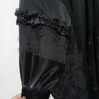 مانتو مشکی خیلی شیک سایزه ۴۲ تا ۴۶|لباس|تهران, مقدم|دیوار