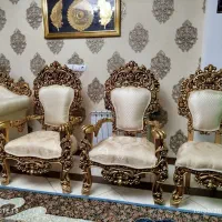 مبل مصری استیل کلاسیک راحتی سلطنتی پنجه شیری|مبلمان خانگی و میز عسلی|محمدیه-قزوین, |دیوار