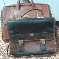 دوتا کیف چرم